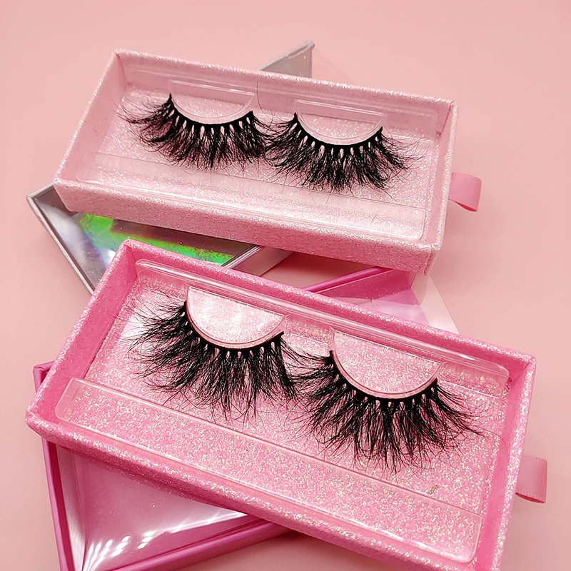 handmade luxury wholesale custom full strip raw mink lashes strips short private label  wholesale size variety