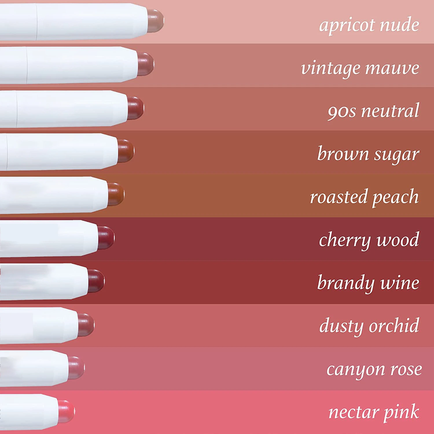 Hot Sale Crayon Pencil Lipstick Long Lasting Vegan Crayon Lipstick Longlasting Crayon Matte Lipstick