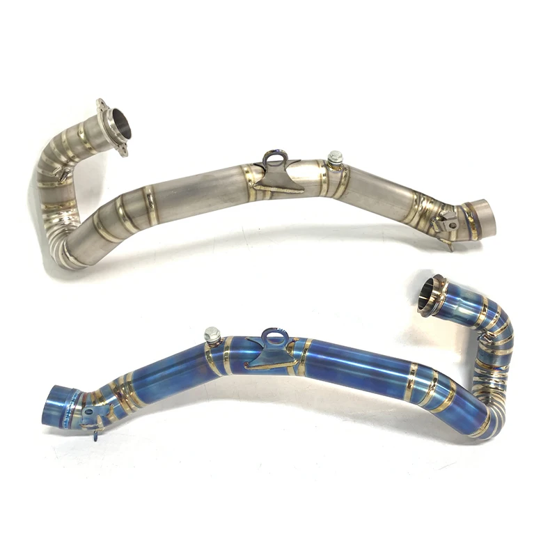 For Husqvarna-s FE501 Front exhaust header  titanium exhaust dwonpipe for offroad bike  FE450 moto escape 50.5mm