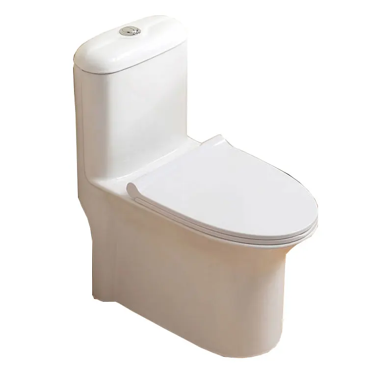 Sanitary Ware High Quality classic toilet Ceramic One Piece siphon S-trap300mm Marine Man Toilet Bowl