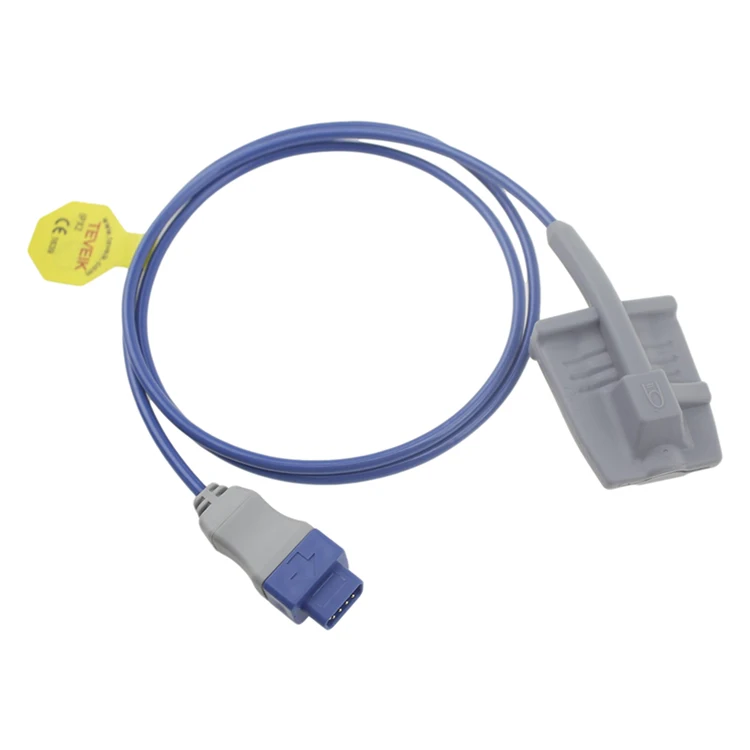 free sample adult finger clip reusable spo2 sensor cable oxygen probe for GE TS 9pin
