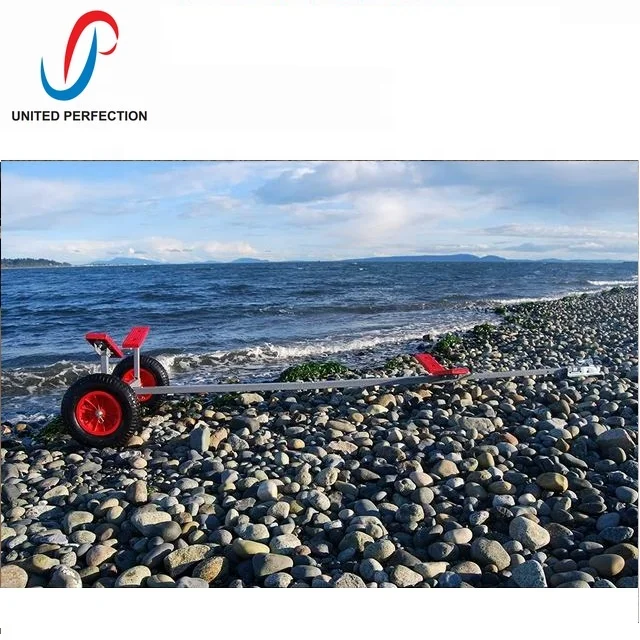 best sale low MOQ Fishing Boats Trailer boat dolly trailer for marine boat with adjustable length