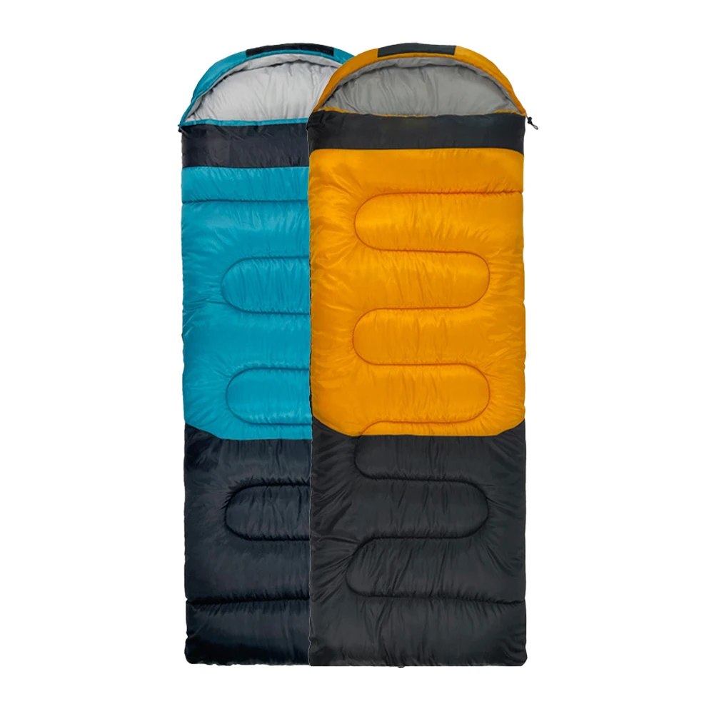 High Quality Adult Waterproof Lightweight Folding Envelope Sleeping Bags for Outdoor Camping and Hiking Factory Wholesale