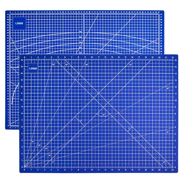ZEQUAN Pvc Eco Friendly Cutting Mat Flexible Plastic A3 Large Cutting Mat Silicone Self Healing Cutting Mat
