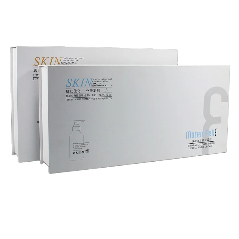 High-end medical beauty and skin care products ampoule pipe paper packaging box Powder-Injection freeze-dried powder