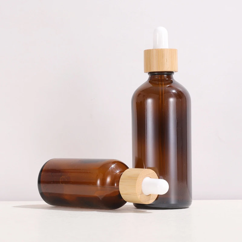 Luxury Skin Care Gold Essential Fragrance Oil Serum 5ml 10ml 15ml 20ml 30ml 50ml 60ml 100ml 120ml Cosmetic Dropper Glass Bottle