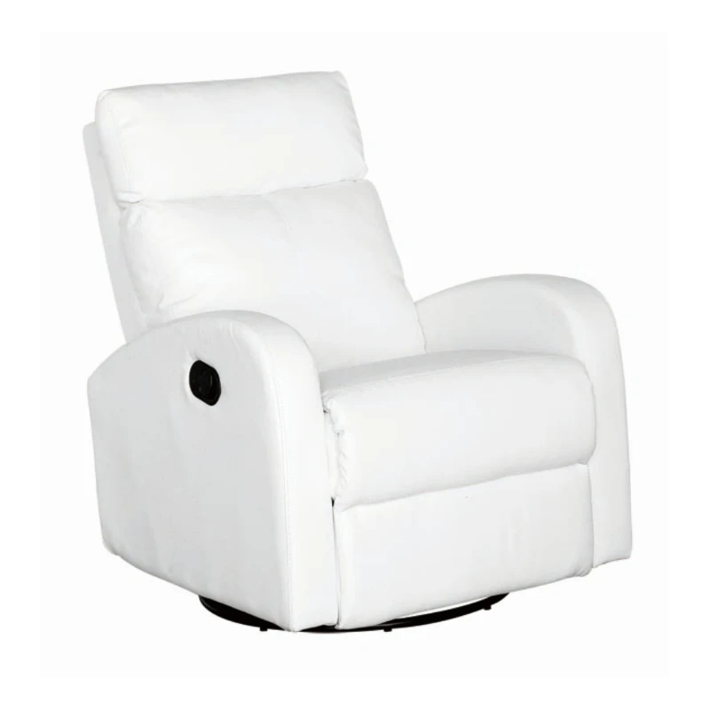 Best price metal inner frame sectional black single seater synthetic leather recliner sofa for salon