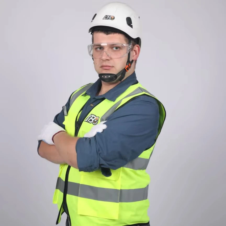 Personal Protective Equipment Hard Hats Safety Helmet Goggles ABS Construction Work Cap Protective Hat helmet with Logo