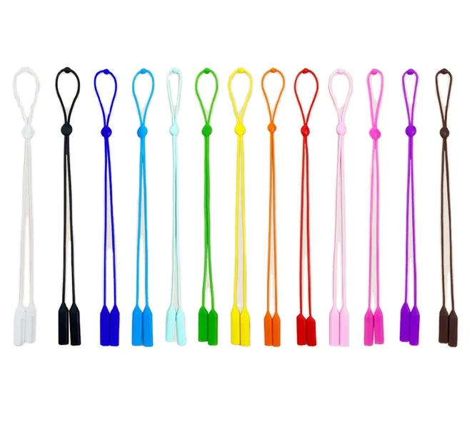 Sports Anti-slip String Glasses Ropes Elastic Silicone Eyeglasses Straps Sunglasses Chain