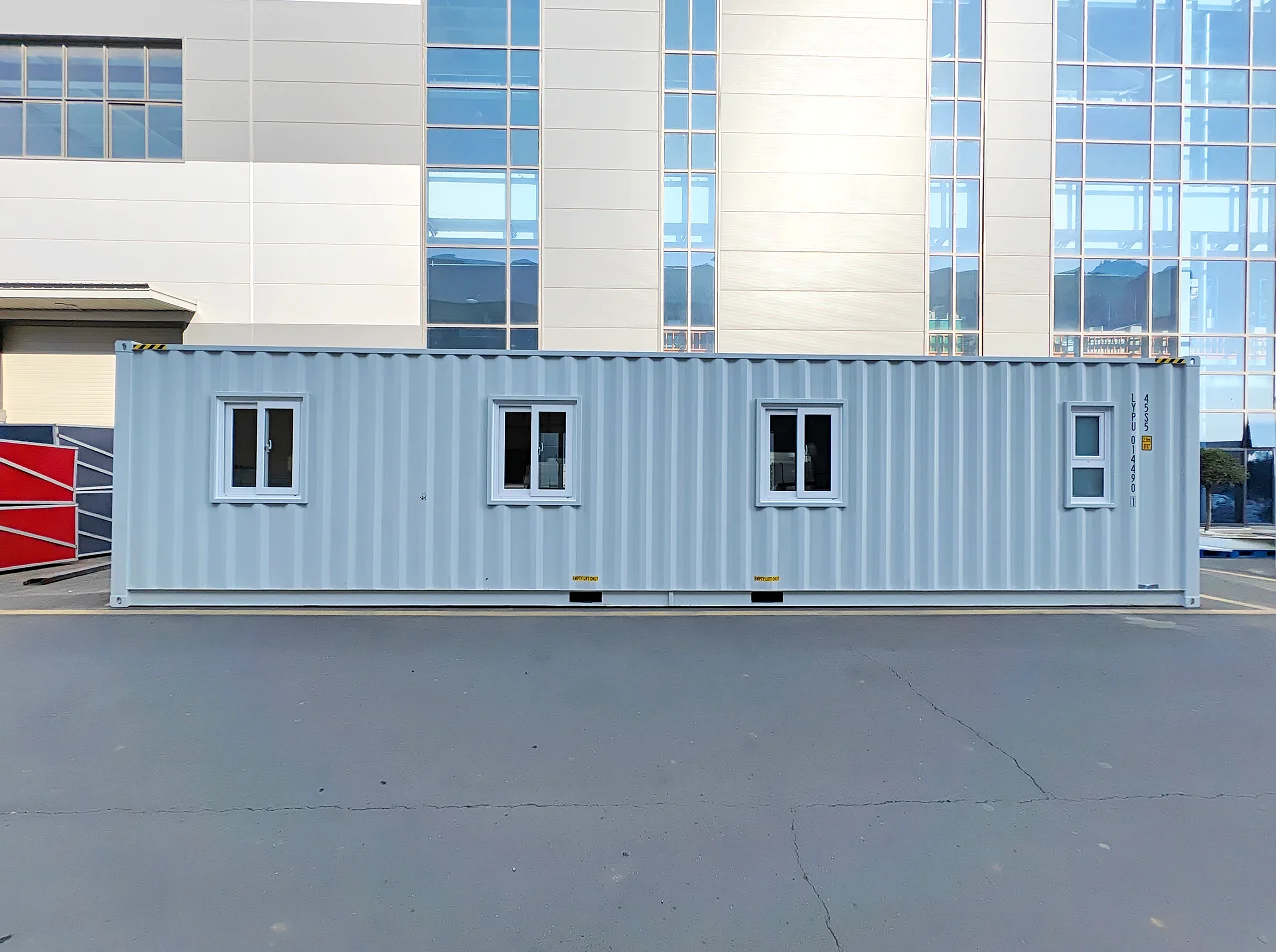 Portable Plat Pack 40FT Shipping Container House Modular Container Home Luxury Coffee House For Villa