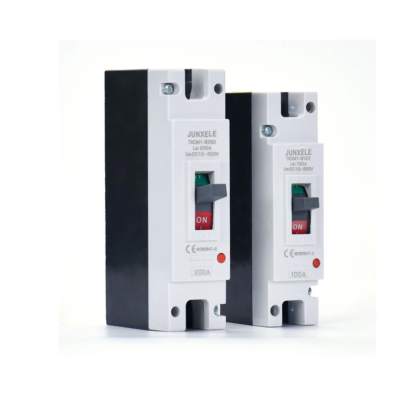 Автоматический Выключатель DC mccb 100A 200A 300A 400A 500A EV car 60V 500V 1P 2P