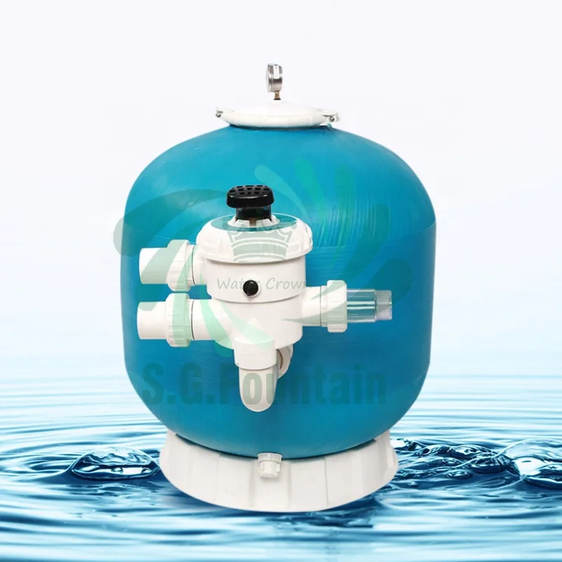 Прямая поставка с завода Промышленная обработка воды пластиковый песочный фильтр для