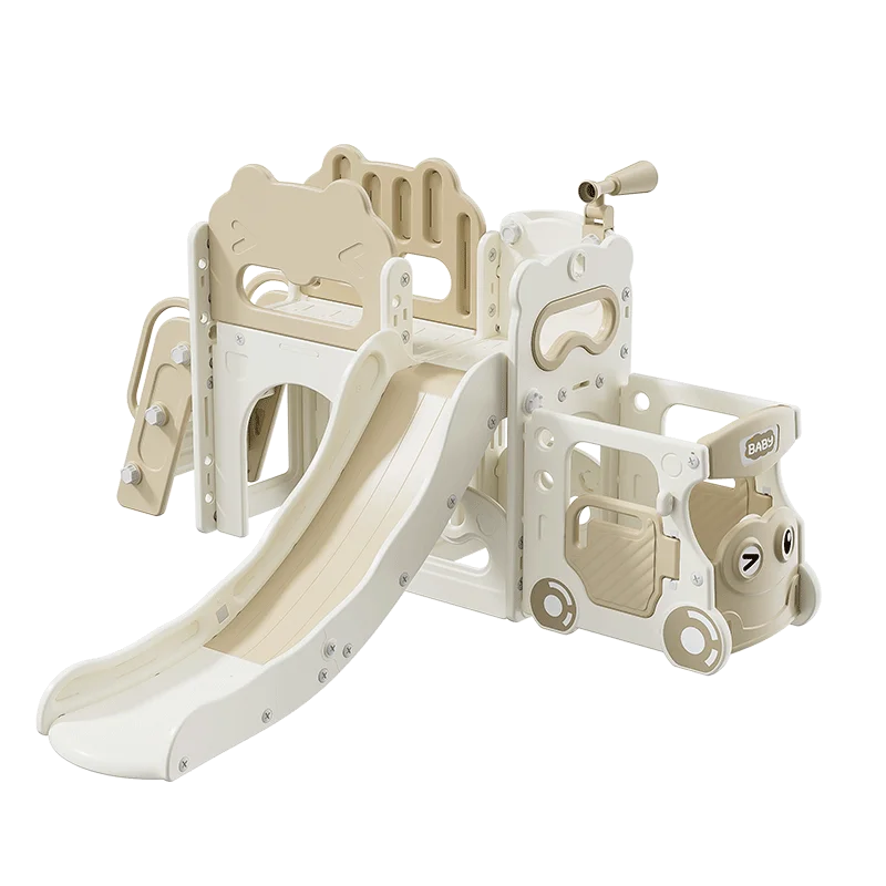 Wholesale Climbing Kids Indoor Play House Playground Car Design Slide Climbing Tunnel For Children Sliding Toy