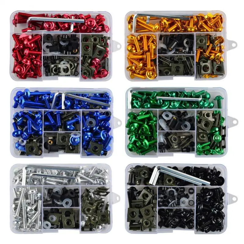 Fairing Bolts Kit Bodywork Screws Nut For Hon da CBR600RR CBR900RR CBR929RR CBR1000RR CBR 600RR 900RR 929RR 1000RR 600 F2 F3 F4