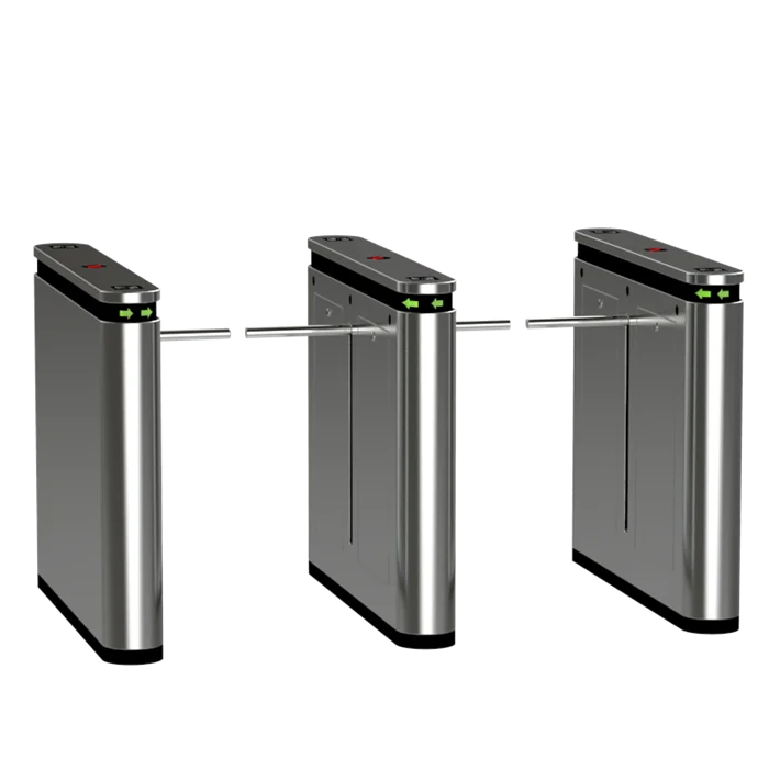Half Height Turnstile Price Fingerprint Access Control One Arm Single Channel Gate