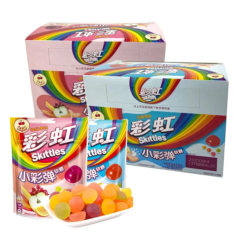 Low Price Wholesale Exotic Snacks Exotic Candies Fruity Candies Flower And Fruity Jelly Candy