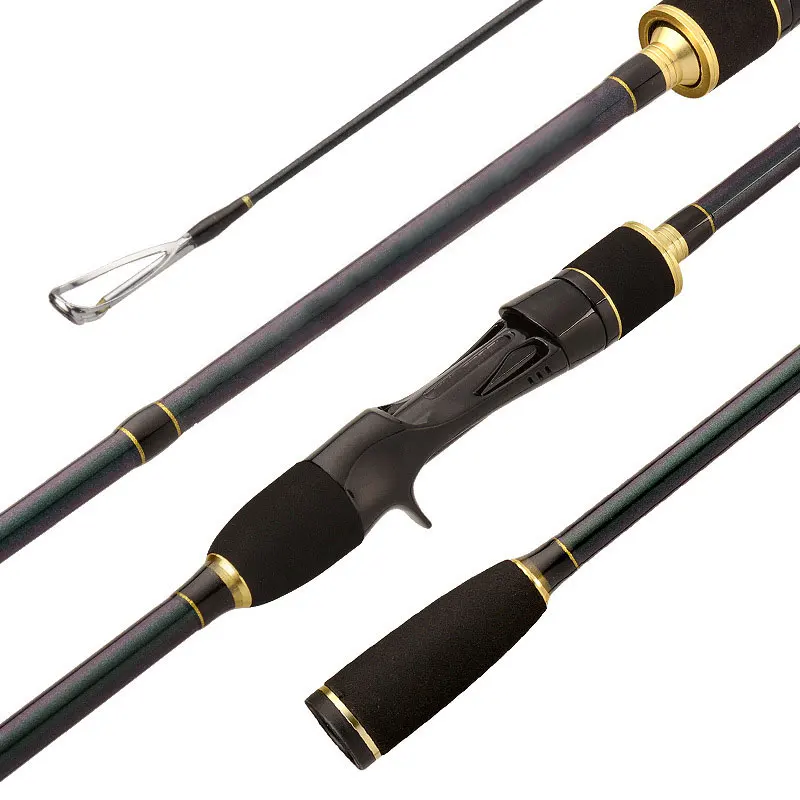 Factory wholesale 180/210/240cm fishing rod casting 2 section carbon fiber casting trout fishing rod  2022 yoursjoys hot sale