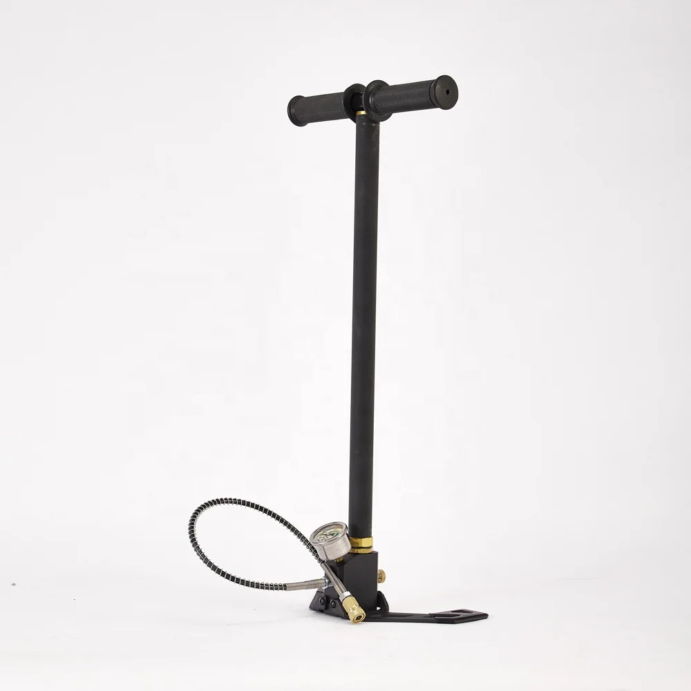 high pressure PCP Hand Pump 4 Stage 4500Psi 300bar 30Mpa Oil Moisture Filter faster Filling Paintball Scuba Diving Paintball Bom
