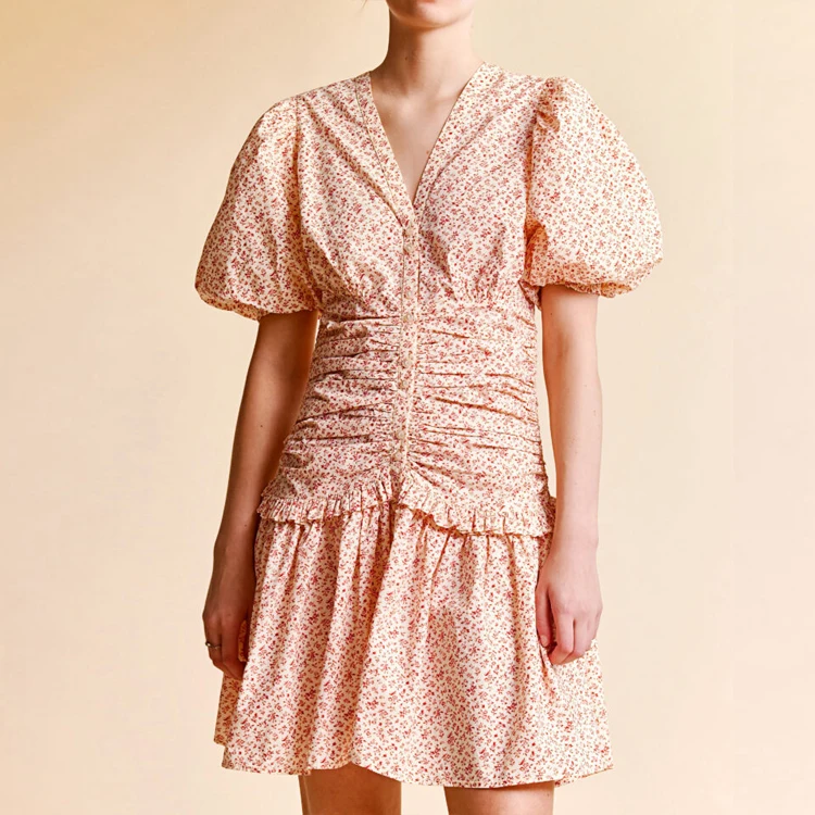 High Quality Custom Women Casual Dresses Luxury Women Holiday Fashion Casual Dresses