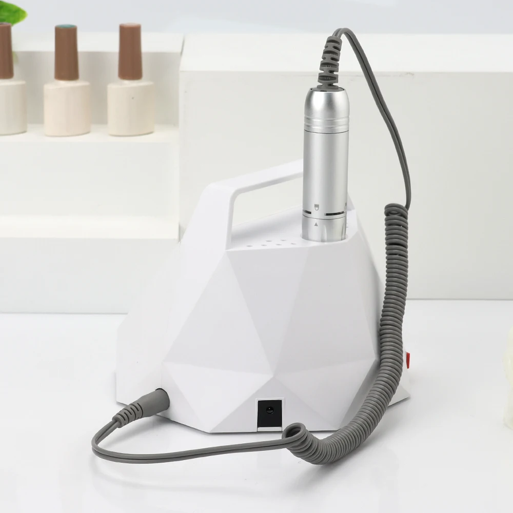 EU Electric 35000rpm Hand Piece Nail Drill Machine Strong Brushless Touch Screen Professional Nail Drill Pedicure