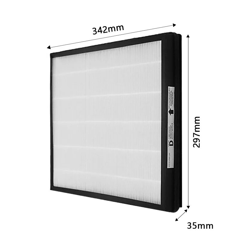 Adopt to Idylis IAF-H-100D air purifier replace Activated carbon Dust removal filter hepa h12 h13 for home