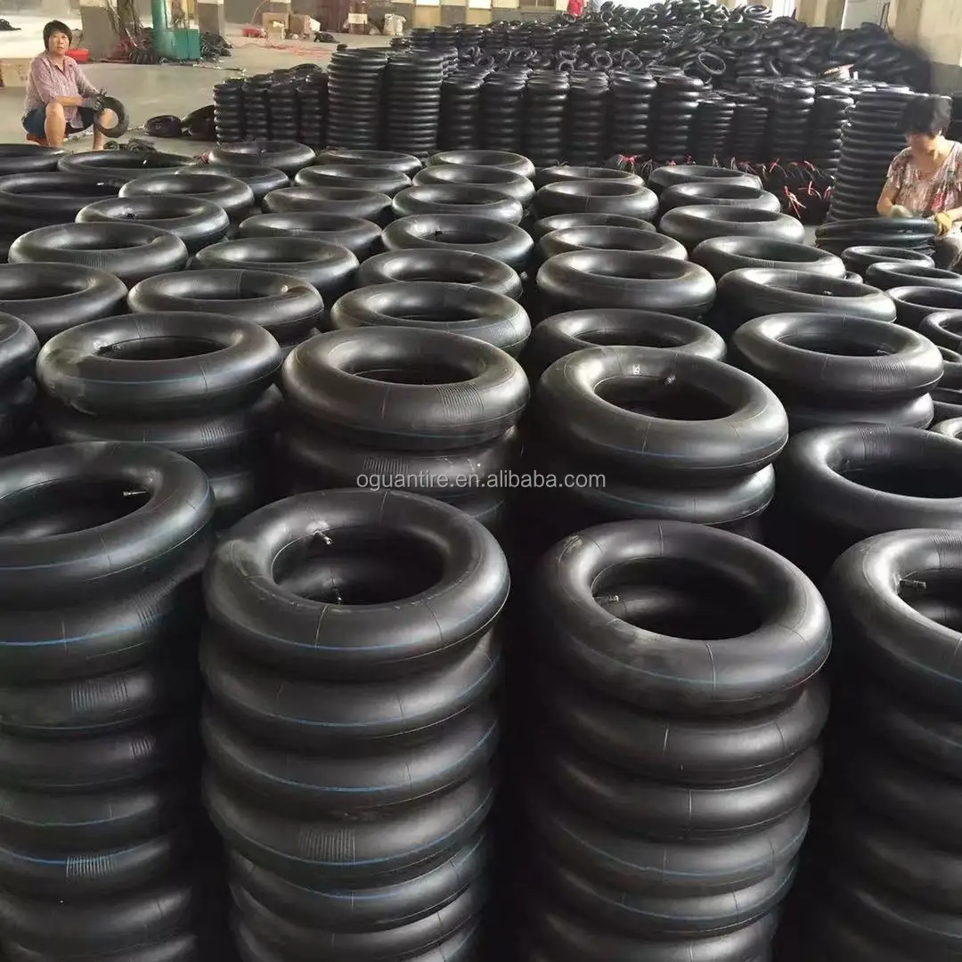 llantas de motocicletas  Rib Pattern innertube OGUAN Motorcycle inner tube Price cauchos para motos