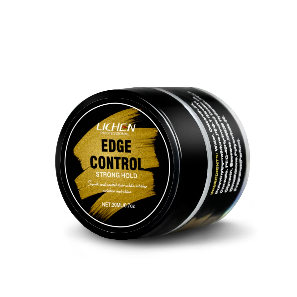 create your own 48 hour ultra hold hard sweat proof edge control gel vendor with private label