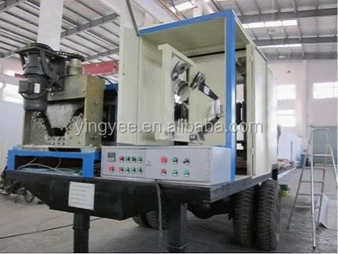 Good quality big span  roof making machine/vertical and horizontal type machine