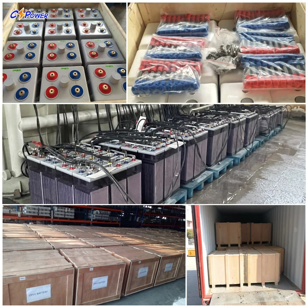 CSPower 2V 200Ah Rechargeable  Tubular Gel OPzS Battery for Solar Panel,Power Tools Accumulator OPzV2-200 4OPzS200 VS: Shoto DAR