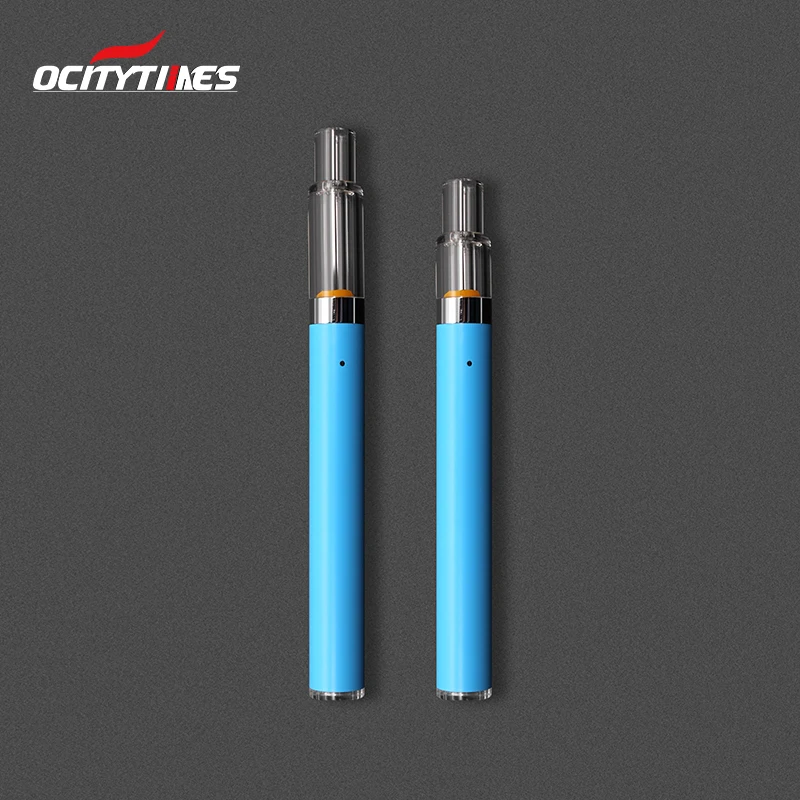 
Best Selling Ocitytimes 530mah battery rechargeable cbd oil pens OG04 empty .5ml 1ml cbd vape all glass 