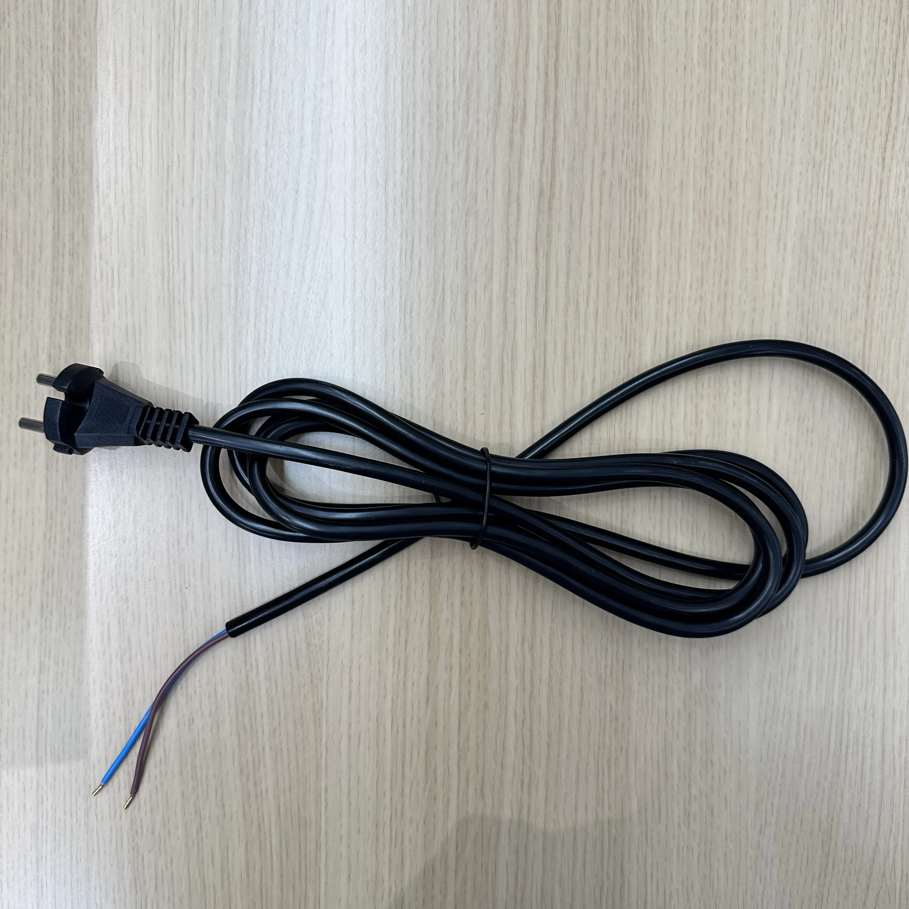 Yongxiang Korean 2 pin power cord KC Certification 2 Pin Straight Plug With Korean Mains Cable KC Power Cord 16A 250V