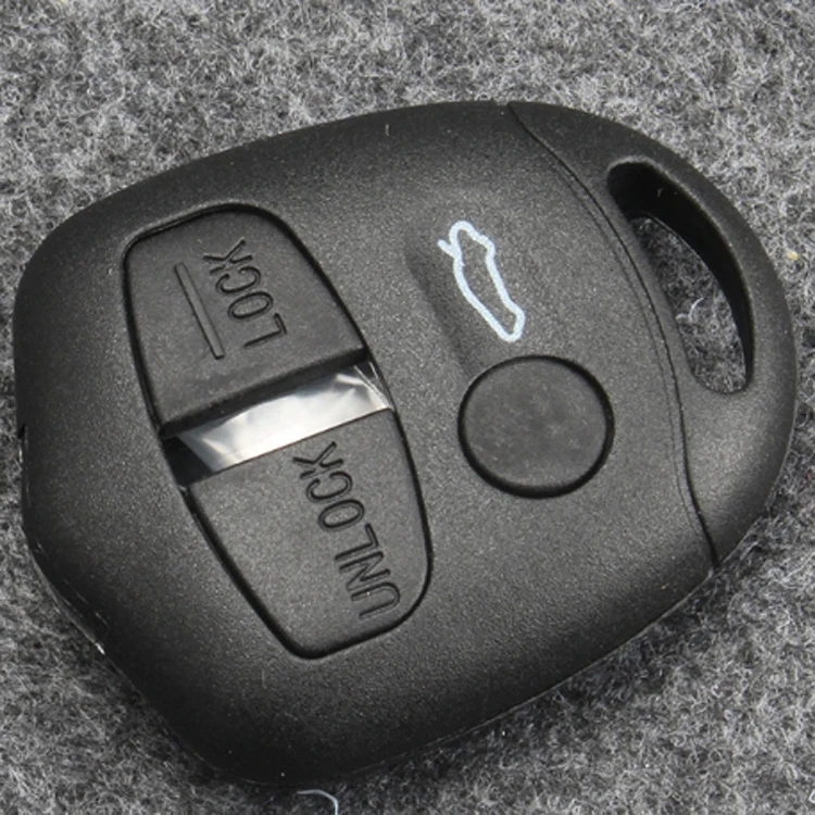 blank key car remote control keyless entry remotes key fob replacement free teeth for Mitsubishi Paiero