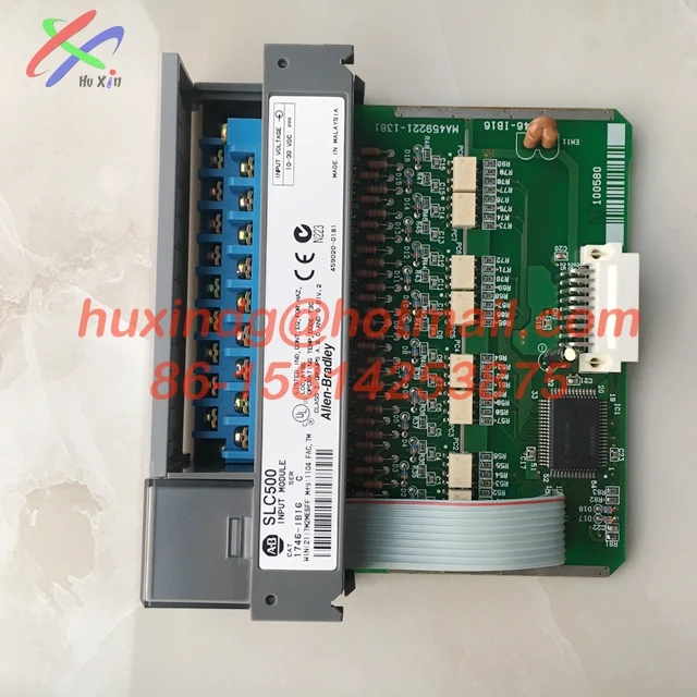 AB Module SLC500 CAT 1746-IB16 INPUT MODULE A B AllenBradley INPUT DC-SINK control module 459020-0181 MA459221-1381