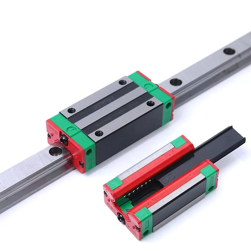 Original HIWIN linear guide HGH20CA HGH20HA HGW20CC block and rail for high-speed conveyors