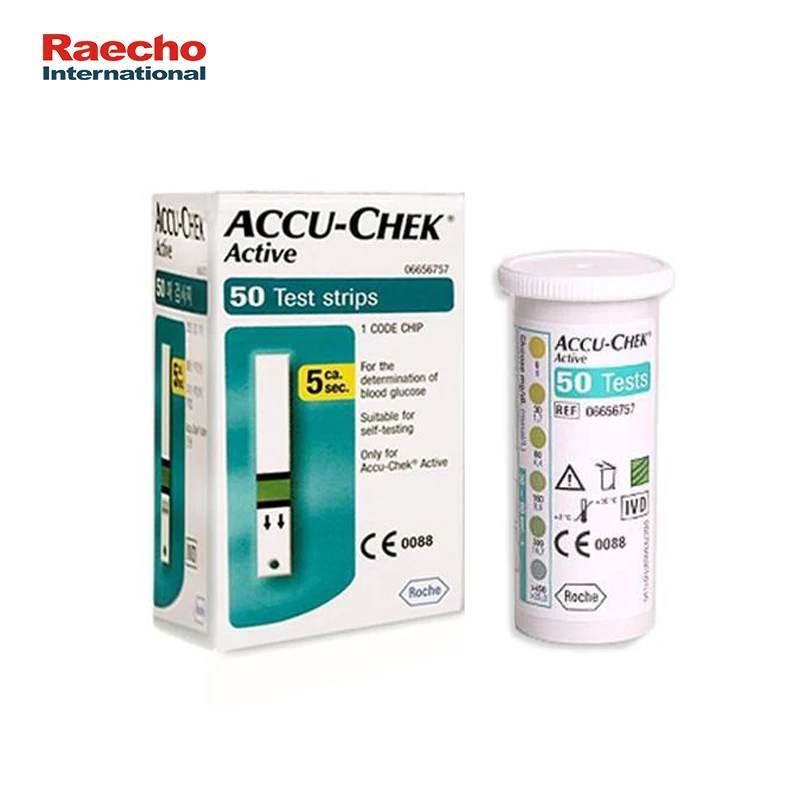  Тест-полоски для глюкометра Accu-Chek Active