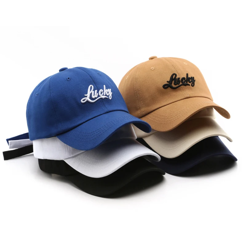 Wholesale 6 Panel Unstructured Recycled Hats Custom 3D Embroidery Baseball Cap For Man And Woman