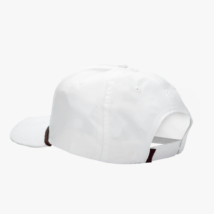 Custom 5 Panel Structured Beach Baseball PVC Patch logo Shoes Brand Rope Hats