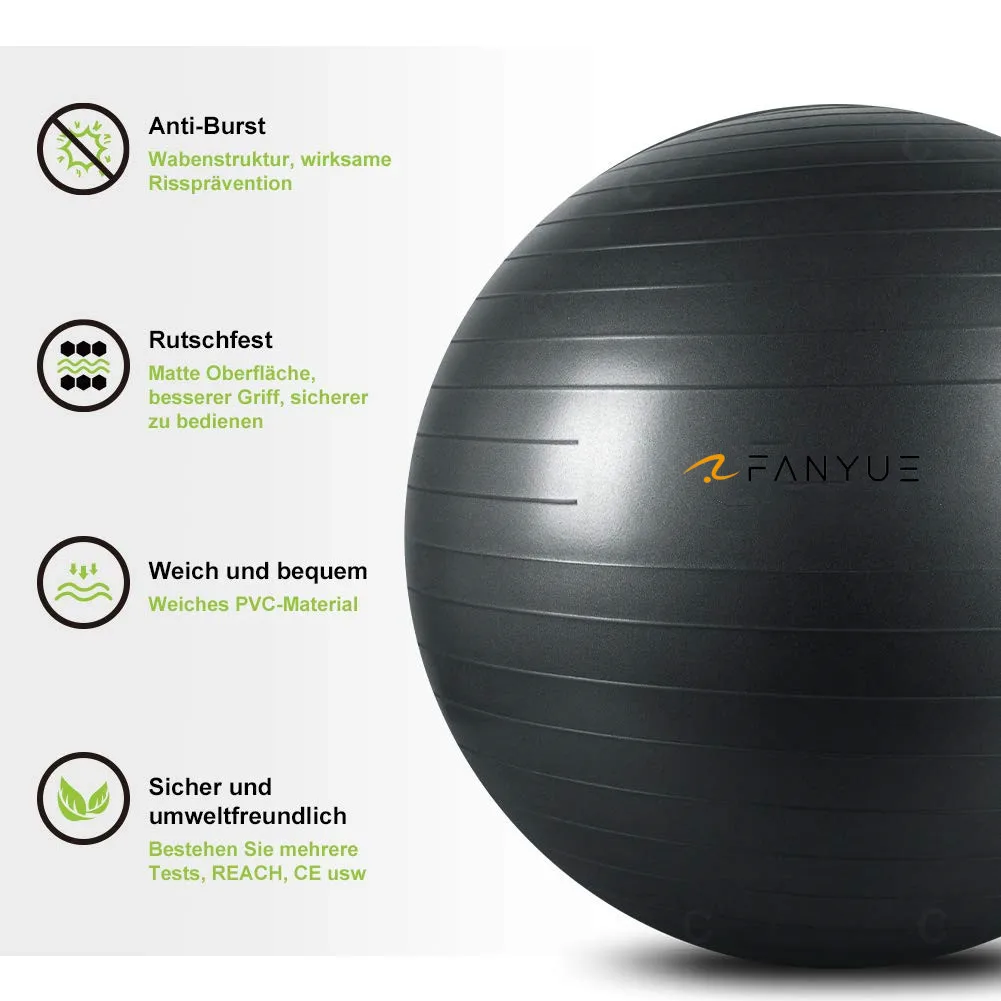 65cm Yoga Balls Ball Exercise Ball Chinese Manufacturers Manufacture The Latest Designs at Cheap Wholesale Custom Prices Pvc