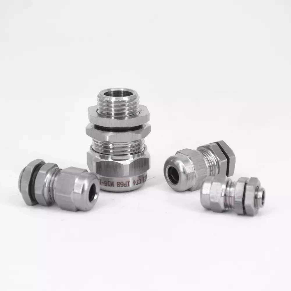 Buy Now M16 *1.5 Brass Flameproof Cable Glands Increased Safety for Non Armoured Cables IECEX ATEX Cable Glands Ex d Ex e Ex tb