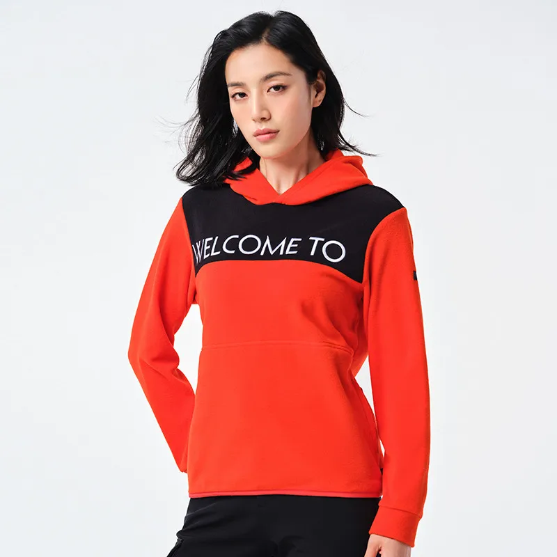 Eco-friendly hot selling 100% polyester hoodie outdoor sports POLARTEC fleece jacket warm