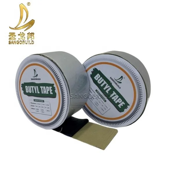 Hot Sales Construction Materials Waterproof Membrane Roof Repair Tape Aluminum Foil Butyl Tape
