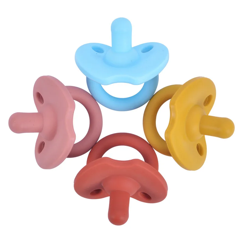 Silicone baby pacifier custom pacifier baby nipple products mouth Soothe baby sleeping pacifier