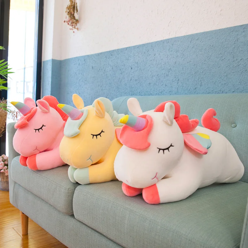 Custom ODM plush toy Rainbow  unicorn  stuffed animal toy  plush soft toy