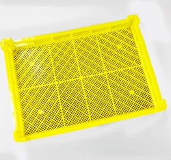 Food grade 810*595*70mm Softgel Dry Tray bottom hole plastic drying tray