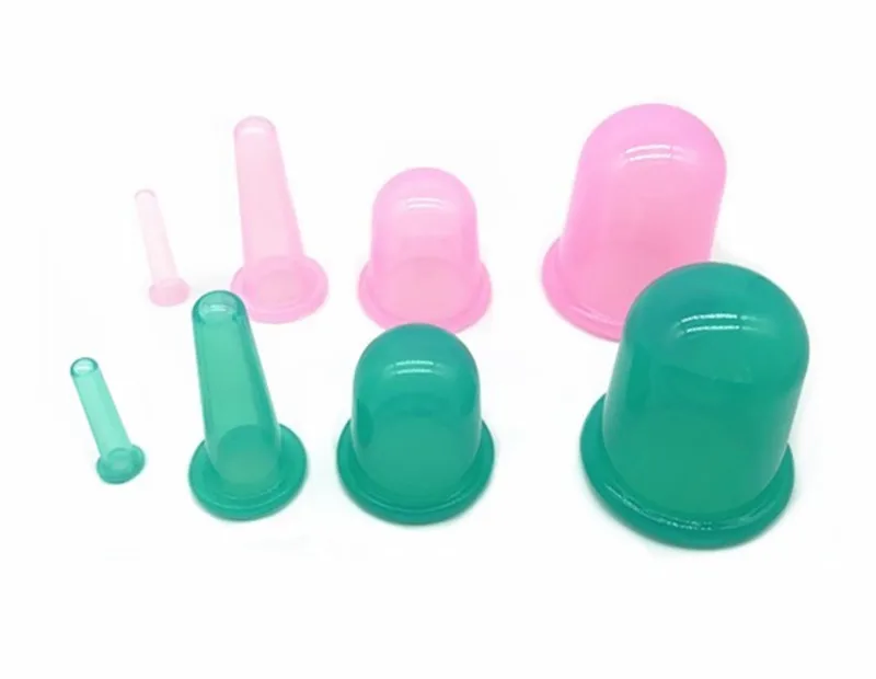 High Quality Silicone Vacuum Cupping, Wholesale Silicone Therapeutic massage suction cups