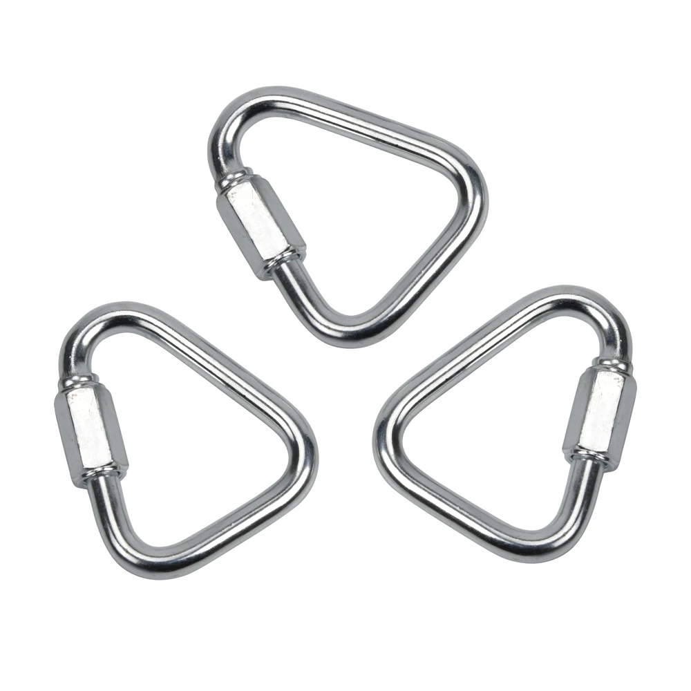 DQL08 high quality zinc plating delta shaped  quick link triangle ring