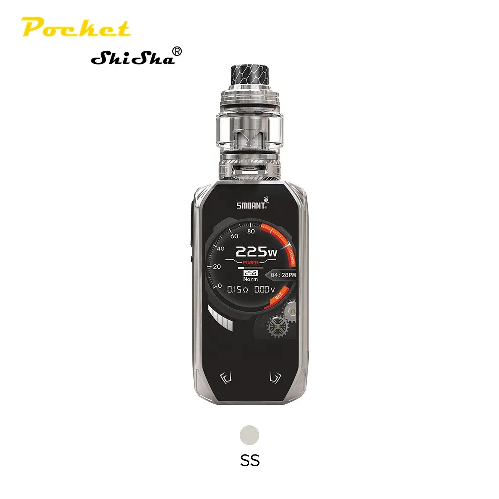 2021 Trending product Music Play Box Mod Kit Smoant Naboo 225W Mod with Naboo Mesh Coil