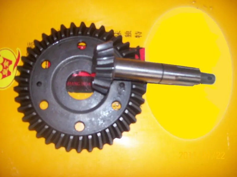 tricycle axle spiral bevel gear