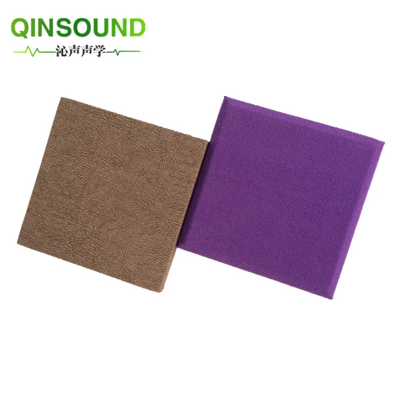 noise absorbing material sound insulation floor cinema walls Eco protection fabric acoustic panel