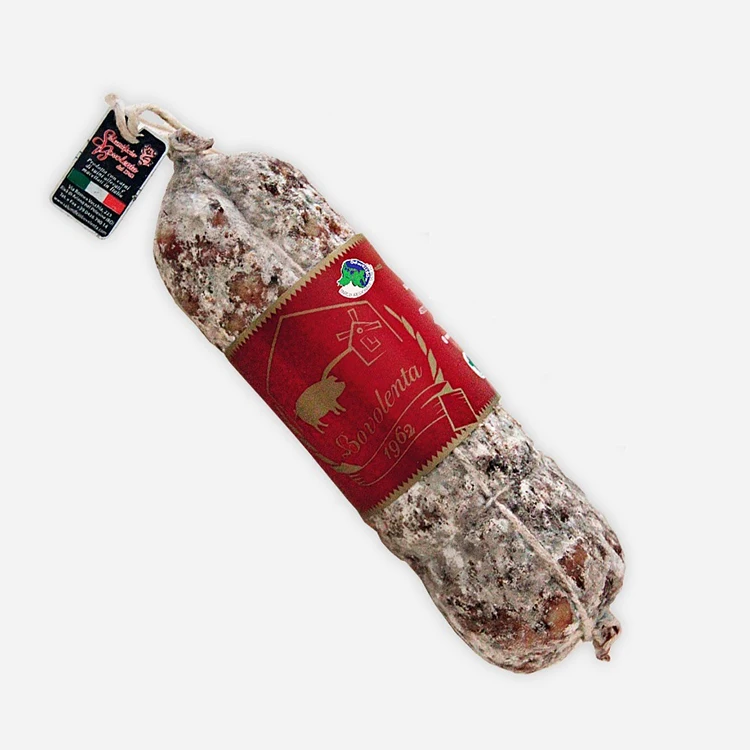 Hot-Selling Quality Guarantee Italian Food Typical Preserved Salami Sausage Pork Meat Salami Without Garlic